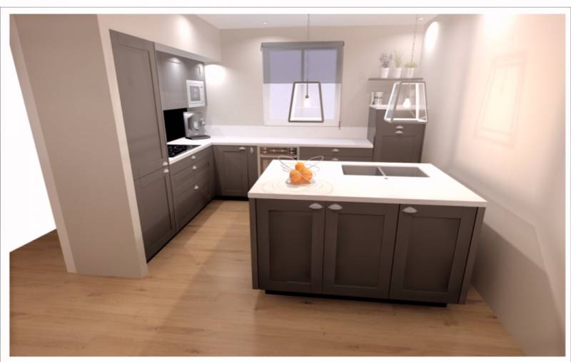 Cuisine en plan 3D gratuit !