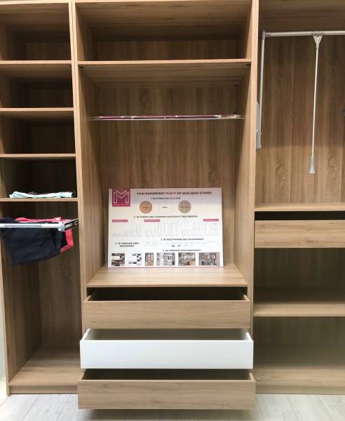 Réalisation de dressings sur mesure pour particulier à Fécamp