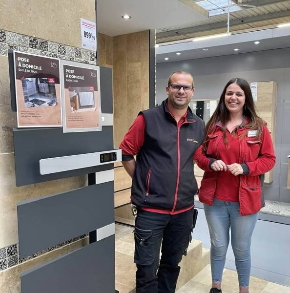 Vente et pose salle de bains sur-mesure Fécamp : magasin revendeur pour rénovation ou neuf