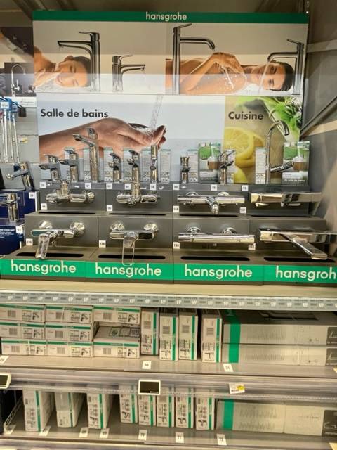 Trouver de la robinetterie de qualité premium HANSGROHE chez Bricomarché Saint Léonard à proximité de Fécamp