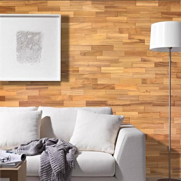 Murs en bois pour une décoration naturelle et chaleureuse chez Bricomarché Saint Léonard à proximité de Fécamp.