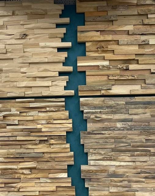 Murs en bois pour une décoration naturelle et chaleureuse chez Bricomarché Saint Léonard à proximité de Fécamp.