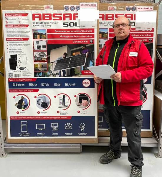 Magasin où trouver des kits solaires à proximité de Fécamp.