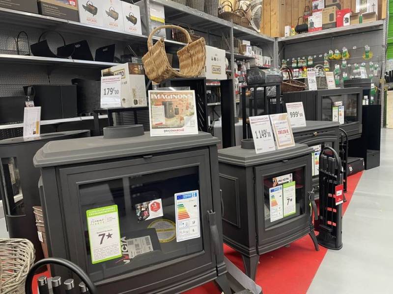 Poêles à bois chez Bricomarché à proximité de Fécamp