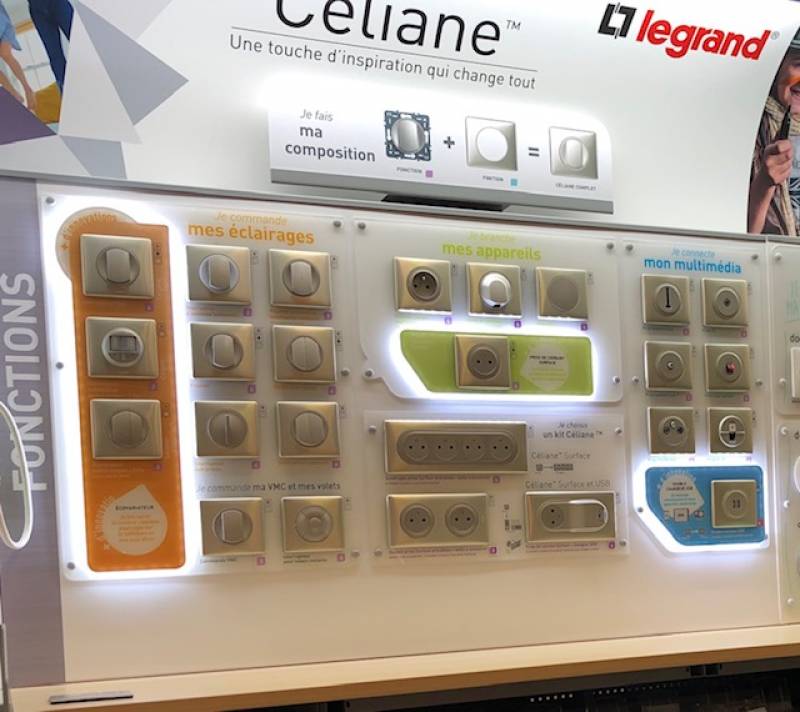 Nouvelle gamme de prises électriques de surface pour votre intérieur dans votre Bricomarché Saint Léonard à proximité de Fécamp