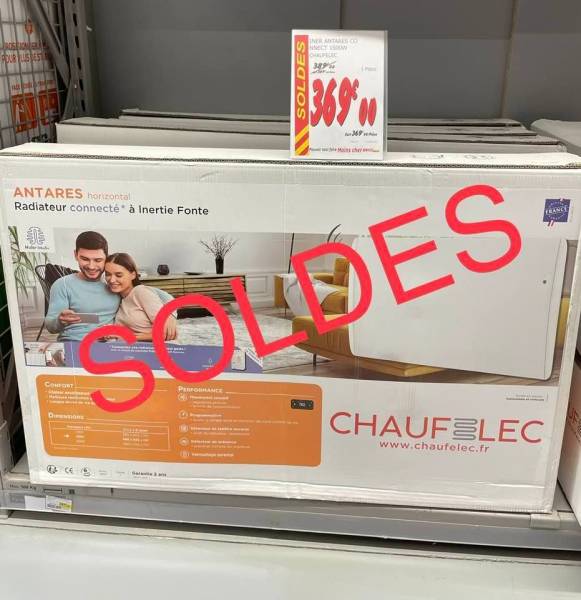 Où trouver des radiateurs électriques de grandes marques en solde à proximité de Fécamp ?